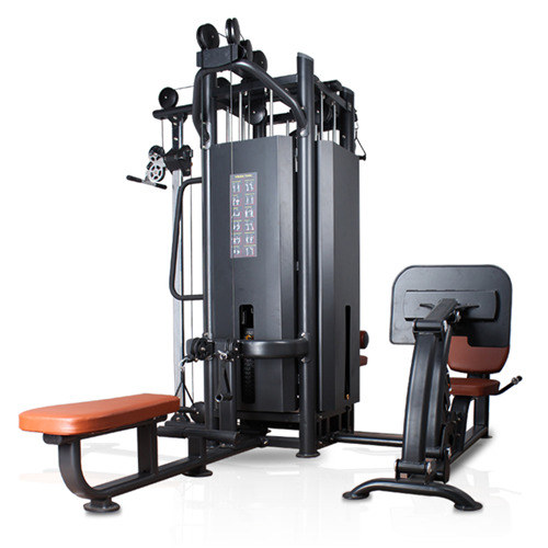 BFT3082四人站組合訓練器 四站位多功能器械 綜合訓練器大圖展示2