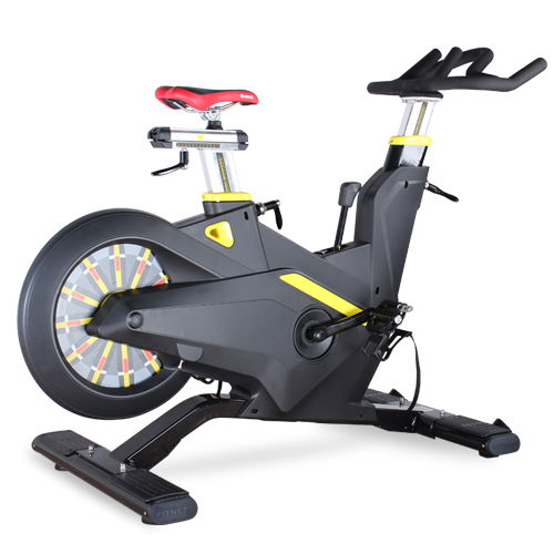 磁控動感單車 五檔阻力可調 20kg全包式后置精鋼大飛輪大圖展示2