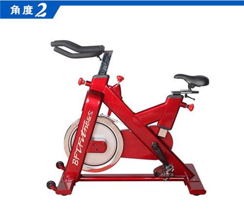BSE05 豪華商用動(dòng)感單車(chē)（紅色）健身器材廠家批大圖展示1