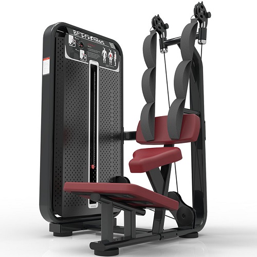 坐式壓腹訓練器 坐姿收腹肌器械 商用健身房室內健身器材廠家批發大圖展示1