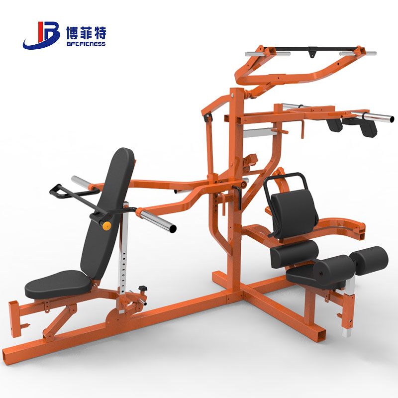 三人站 三站位多功能訓練器 組合健身器材廠家批發大圖展示1