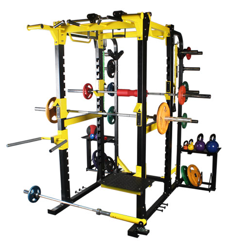 多功能深蹲架 商用健身房深蹲臥推訓練架廠家M1033