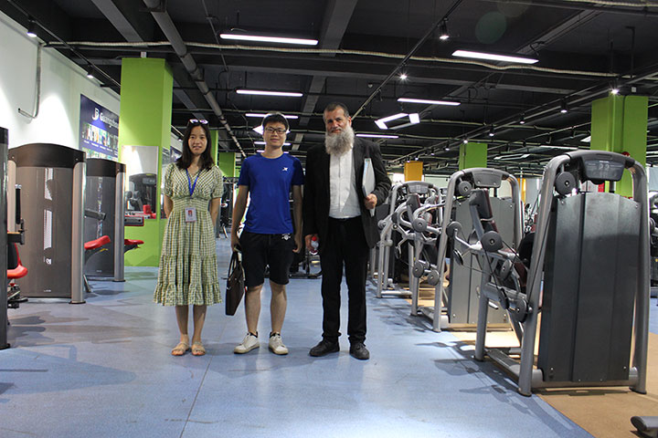 以色列客戶采購健身器材