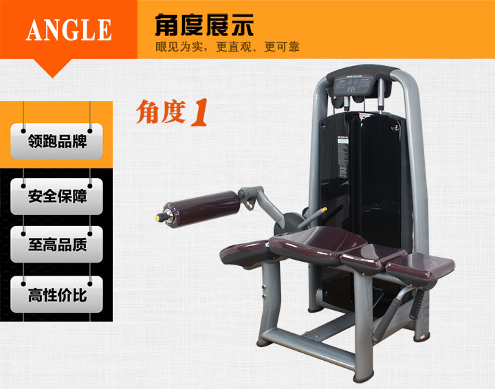 臥式后屈腿訓練器