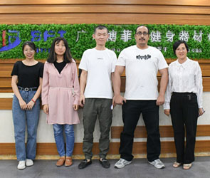 沙特客戶進口博菲特品牌商用健身房器材