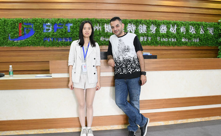 沙特客戶開健身房