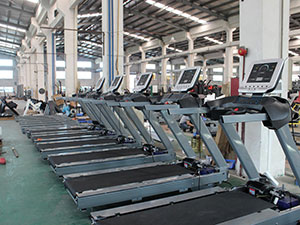 博菲特健身器材生產(chǎn)車(chē)間展示2