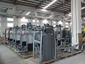 博菲特健身器材生產(chǎn)車(chē)間展示