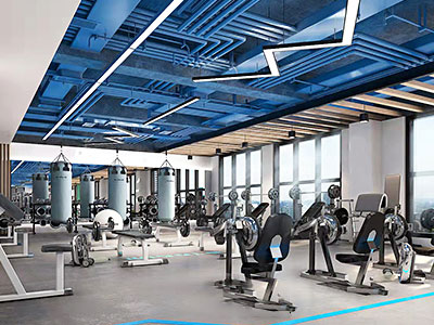 深圳健身房設(shè)計(jì)圖