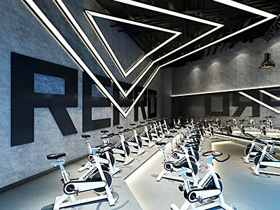 美國(guó)健身房設(shè)計(jì)圖