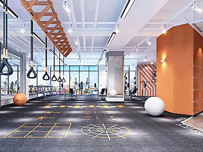 美國連鎖健身房設計圖